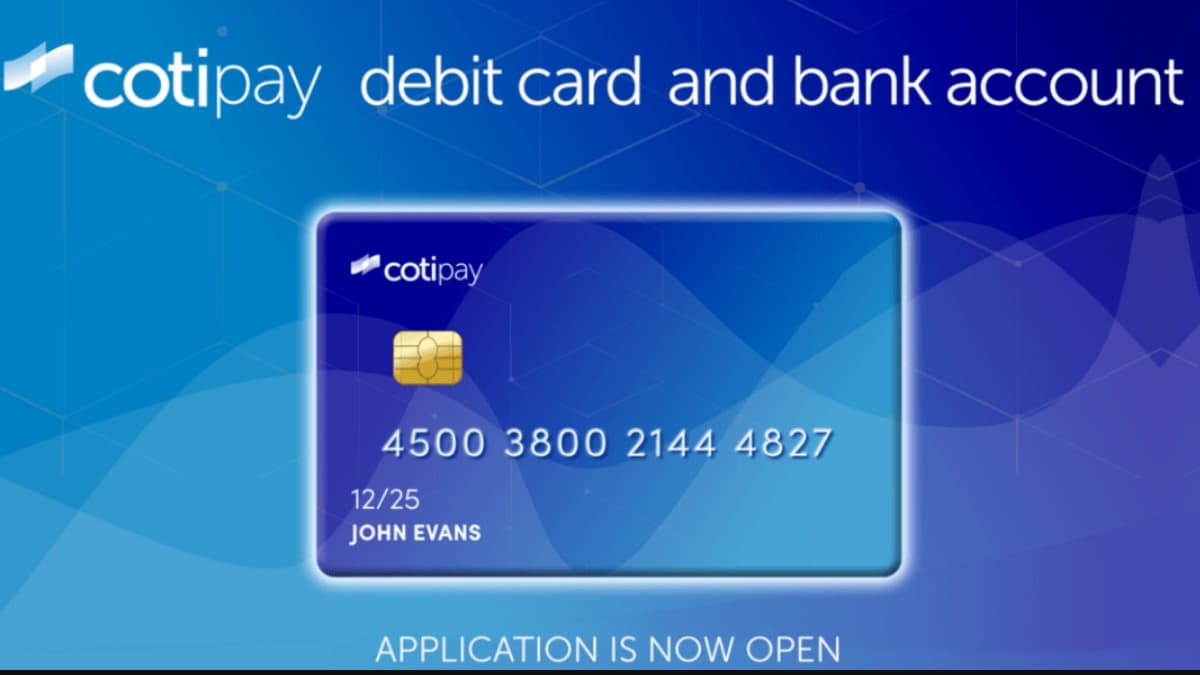 COTI анонсирует дебетовые карты и банковские счета для криптовалют