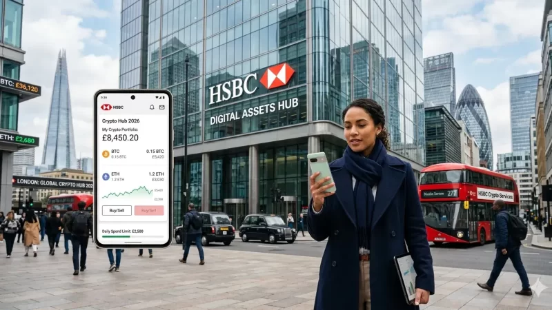 Криптовалюта и банки Великобритании: актуальные правила, лимиты и политика HSBC в 2026 году