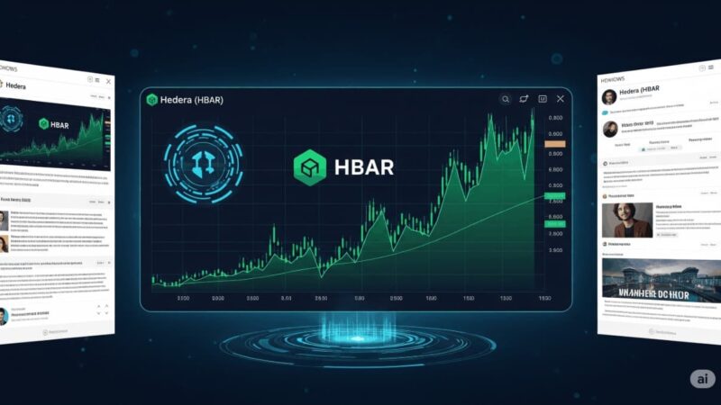 Hedera (HBAR) Набирает Обороты: Что Стоит За Взлётом Цены?