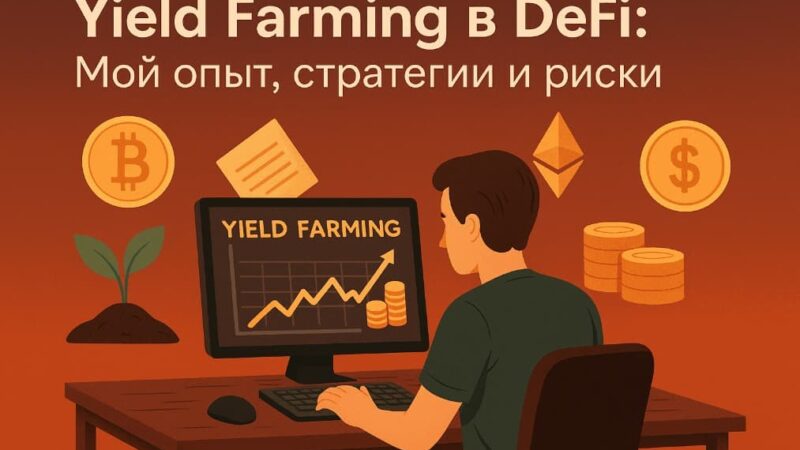 Yield Farming: Как я увеличиваю доход с крипты (и не теряю на этом разум)