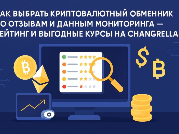 Как выбрать криптовалютный обменник по отзывам и данным мониторинга — рейтинг и выгодные курсы на Changerella
