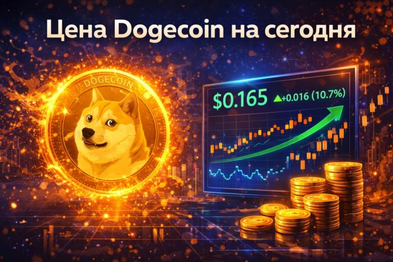 Цена Dogecoin на сегодня