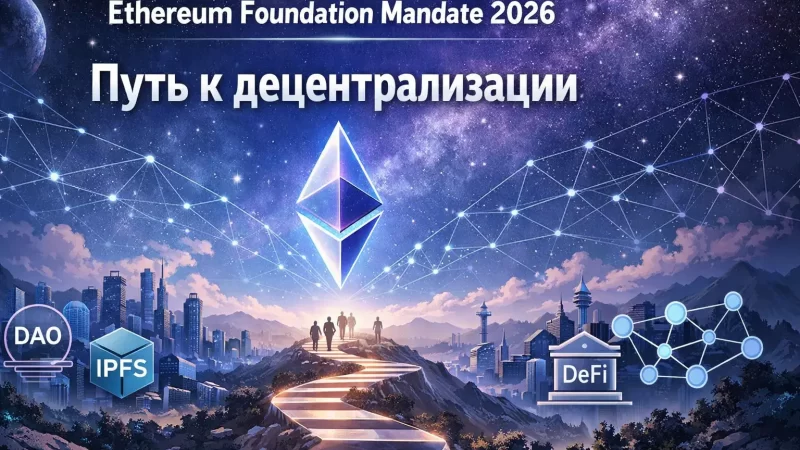 Ethereum Foundation Mandate 2026: Официальный план по самоликвидации централизованного влияния