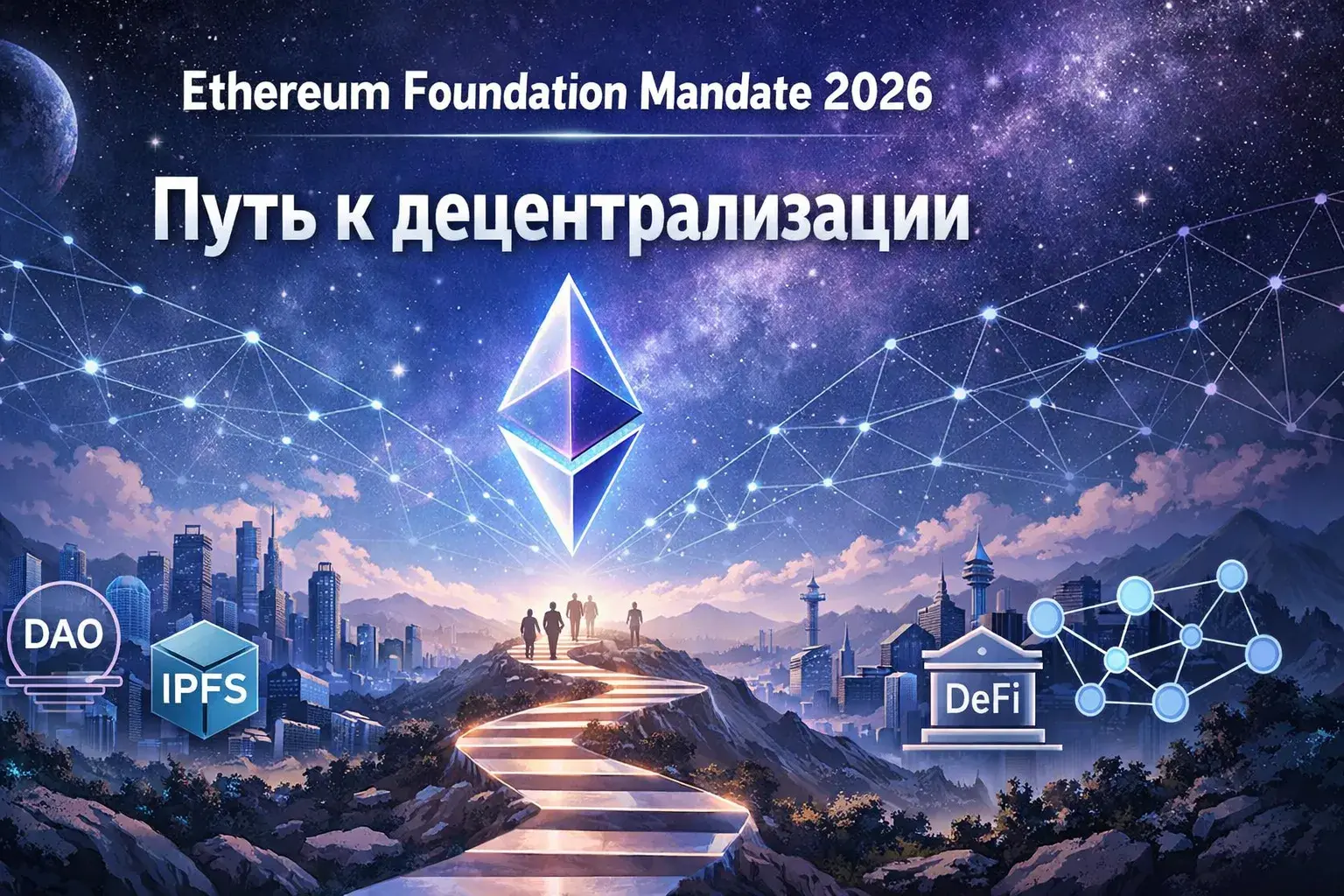 Ethereum Foundation Mandate 2026: Официальный план по самоликвидации централизованного влияния