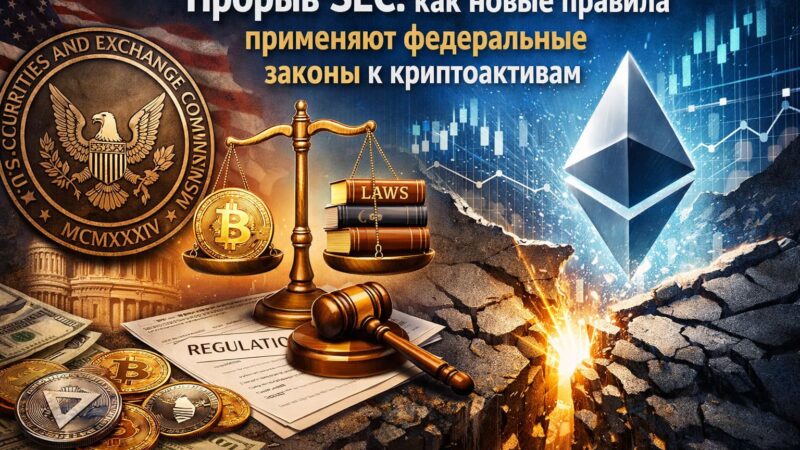 Прорыв SEC: как новые правила применяют федеральные законы к криптоактивам