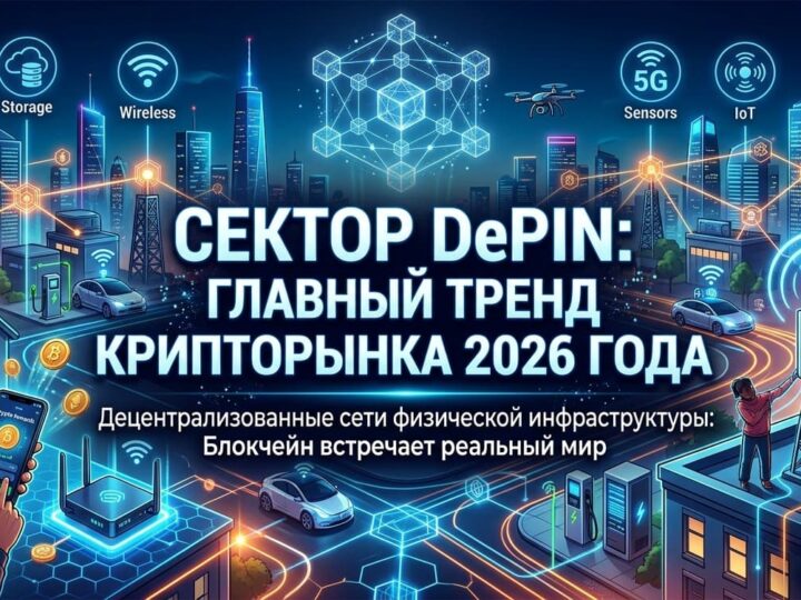 Сектор DePIN: Главный тренд крипторынка 2026 года