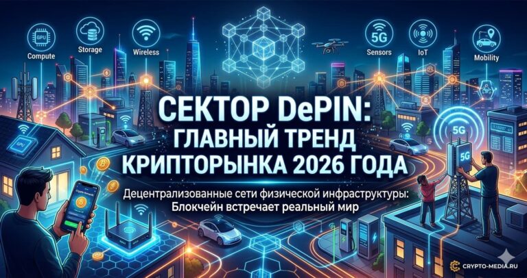 Сектор DePIN: Главный тренд крипторынка 2026 года