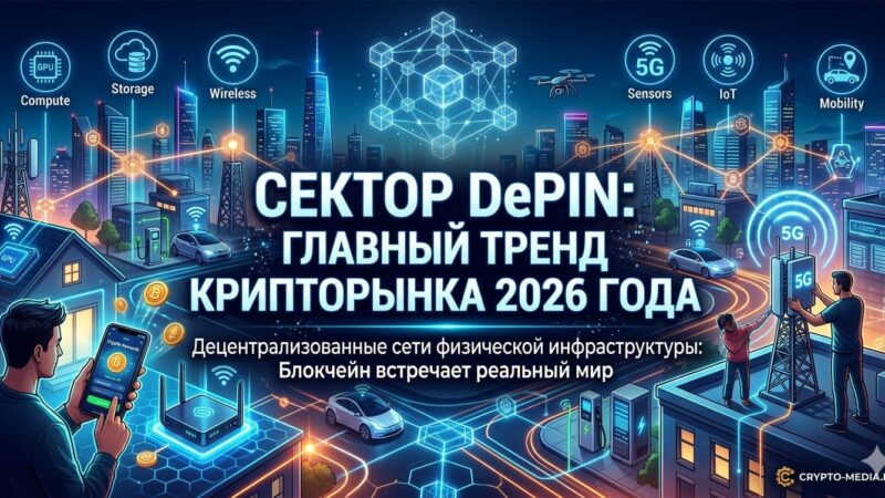 Сектор DePIN: Главный тренд крипторынка 2026 года