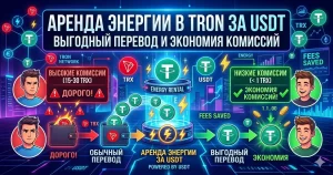 аренда энергия tron usdt перевод