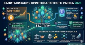 Капитализация криптовалютного рынка 2026